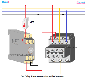 Timer And Contactor Wiring Diagram Naturefed