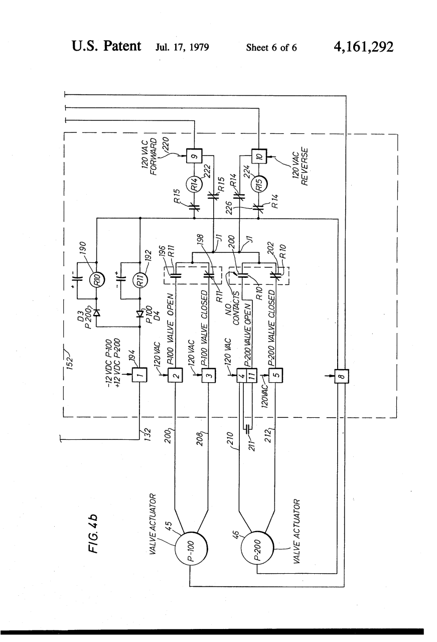 Patent US4161292 Center pivot irrigation system having apparatus for