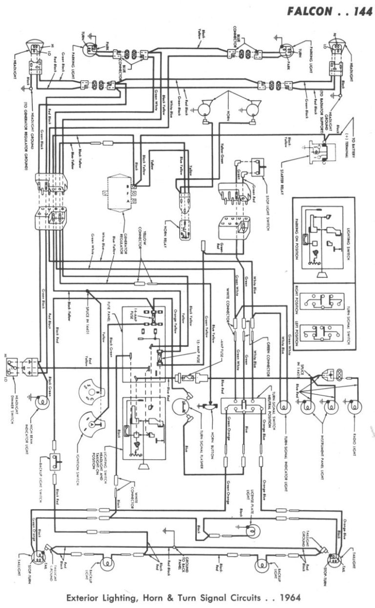 1962 Ford Falcon Wiring Diagram