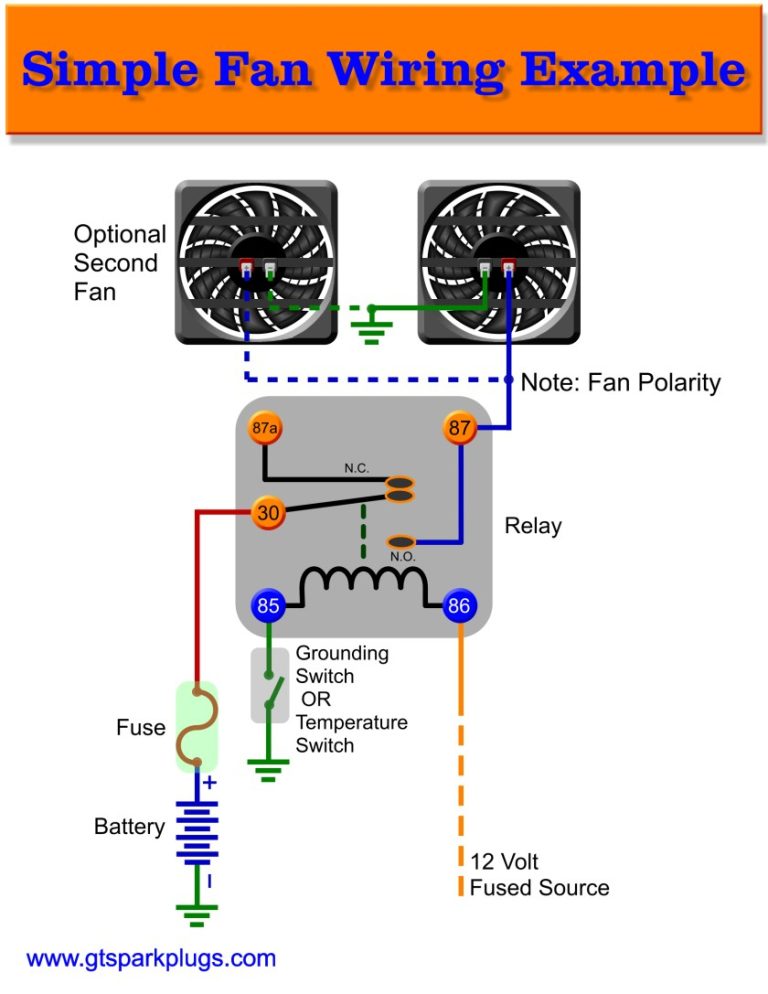 Universal Electric Fan Wiring Diagram