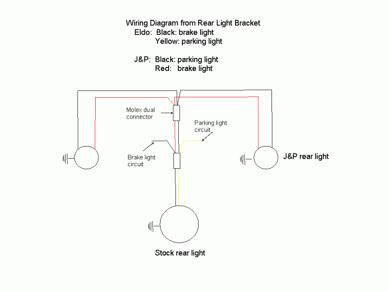 Rear Light Wiring Diagram