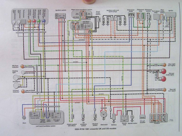 Suzuki Bandit Wiring Diagram