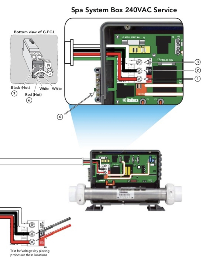 Vita Spa Dx Series Wiring Diagram