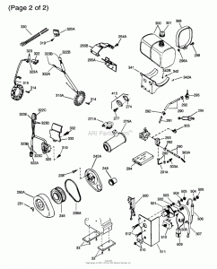Tecumseh OH160170084F Parts Diagram for Engine Parts List 2