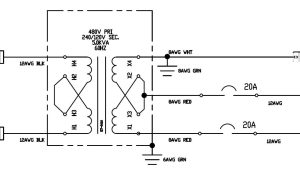480 to 208 transformer wiring diagram