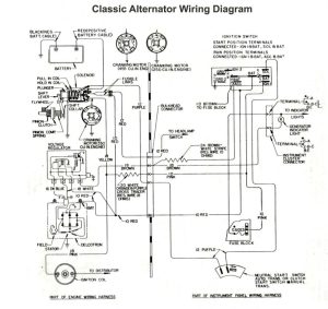Gm Alternator Wiring Diagram Internal Regulator New Gm Alternator Gm