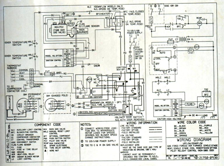 Ruud Air Conditioner Wiring Diagram