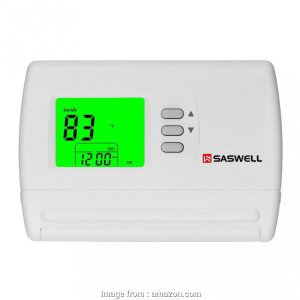 Saswell Thermostat Wiring Diagram Popular Non Programmable Single Stage