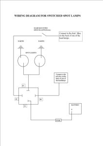 towmate light bar wiring diagram