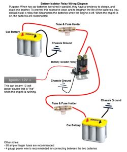 Stinger Isolator Wiring Diagram
