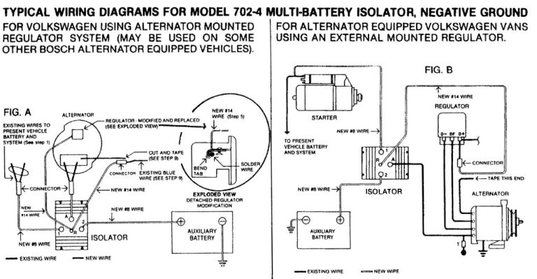 Sure Power Industries Battery Isolator 9523A Wiring Diagram