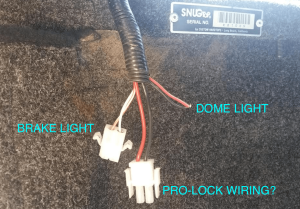 Help needed; Snugtop owners PROLOCK wiring? Toyota Tundra Discussion