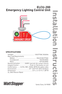 Wattstopper Occupancy Sensor Wiring Diagram umemaro blog