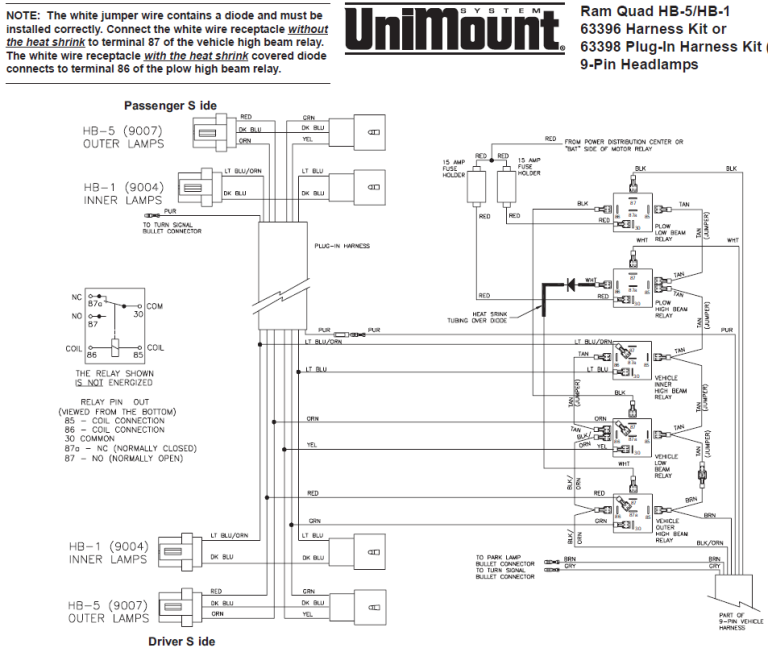 Western Plow Ultramount Wiring Diagram