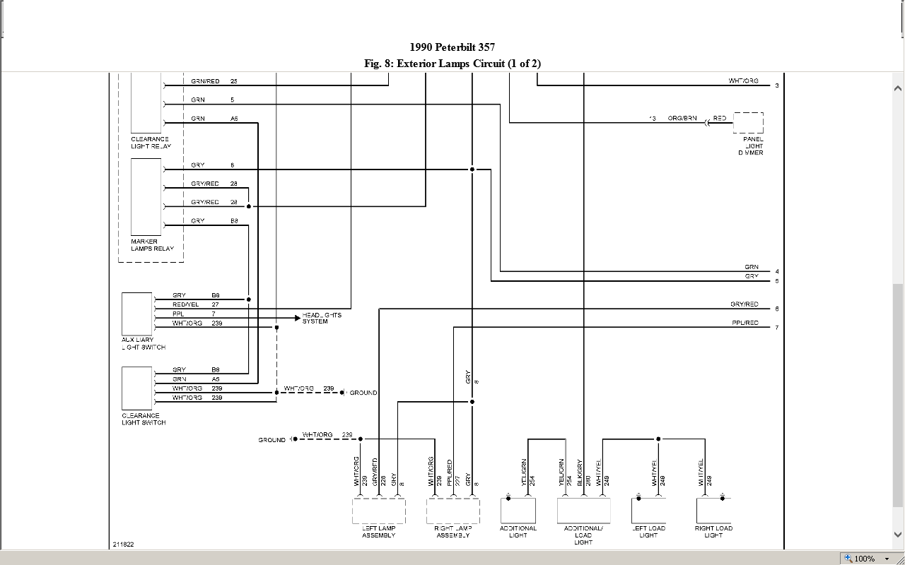 Wiring Diagram For A 359 Peterbilt