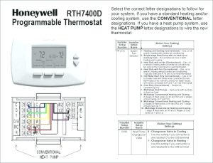 Honeywell Thermostat Th3210D1004 Wiring Diagram Introducing The Total