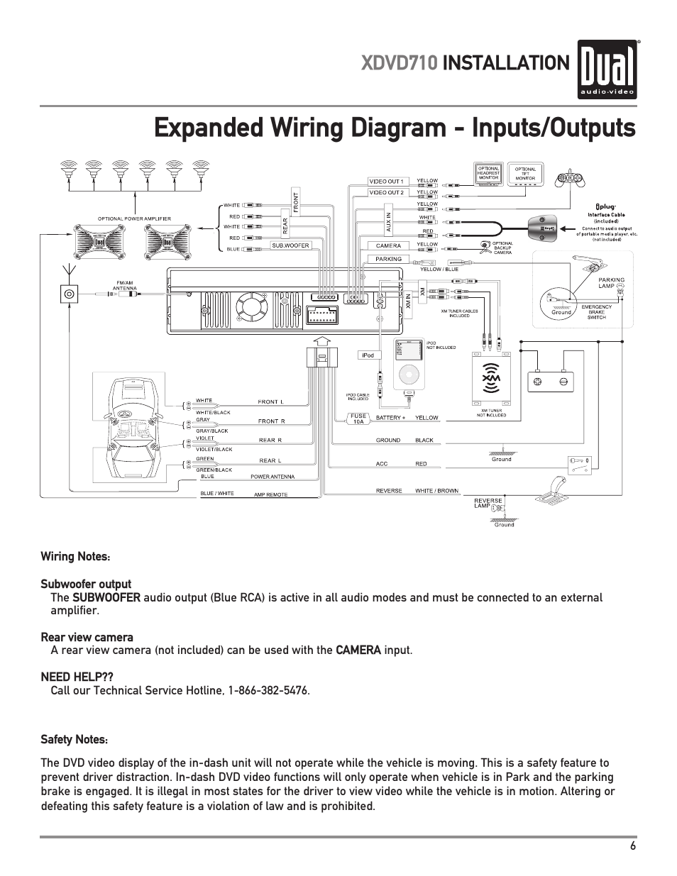 Xdvd176bt Wiring Diagram