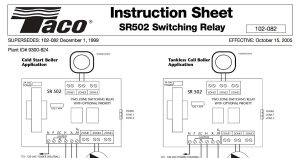 Taco 571 Zone Valve Wiring Diagram Wiring Diagram Database