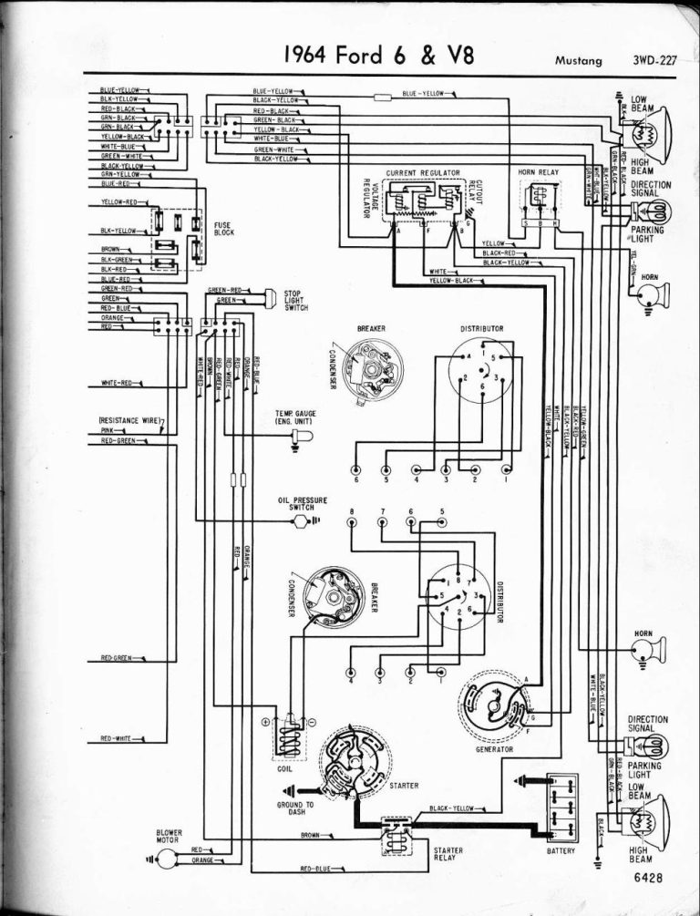 1969 Mustang Headlight Switch Wiring Diagram