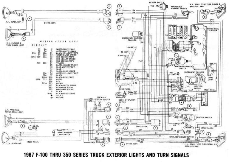 1969 Ford F100 Ignition Switch Wiring Diagram