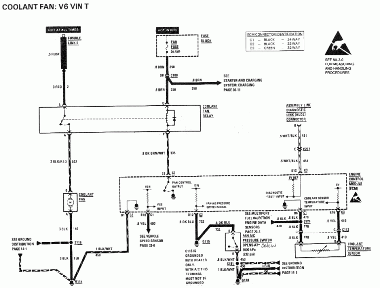 1987 Camaro Cooling Fan Wiring Diagram