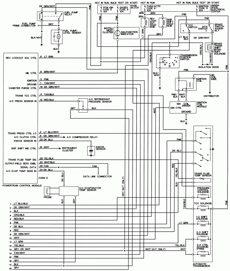 1977 Camaro Wiring Diagram