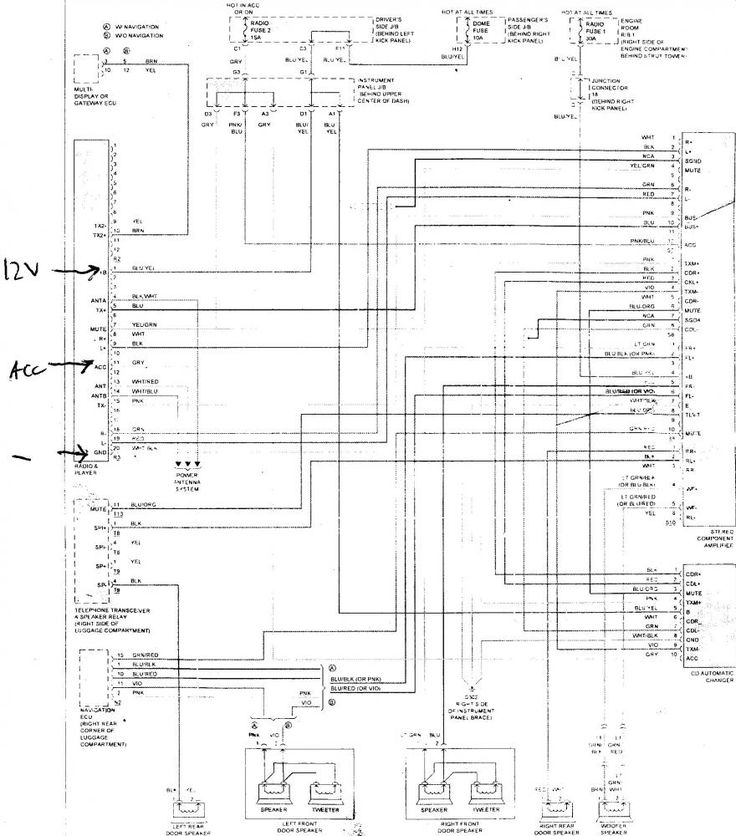 2001 Lexus Es300 Alternator Wiring Diagram
