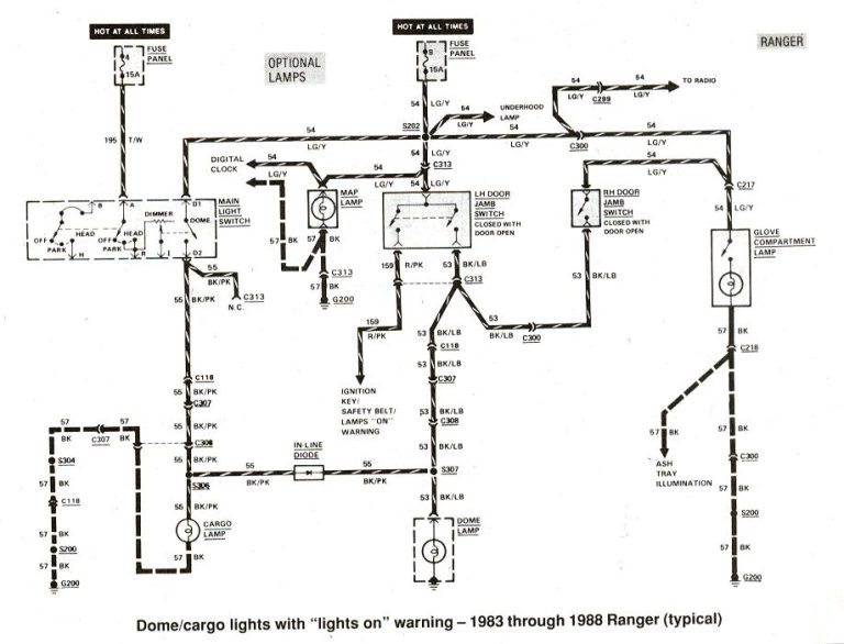 1998 Mercury Mountaineer Radio Wiring Diagram