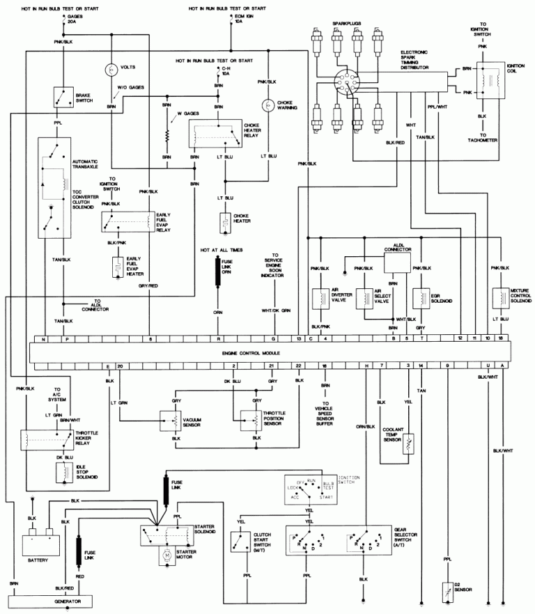 1983 Camaro Wiring Diagram