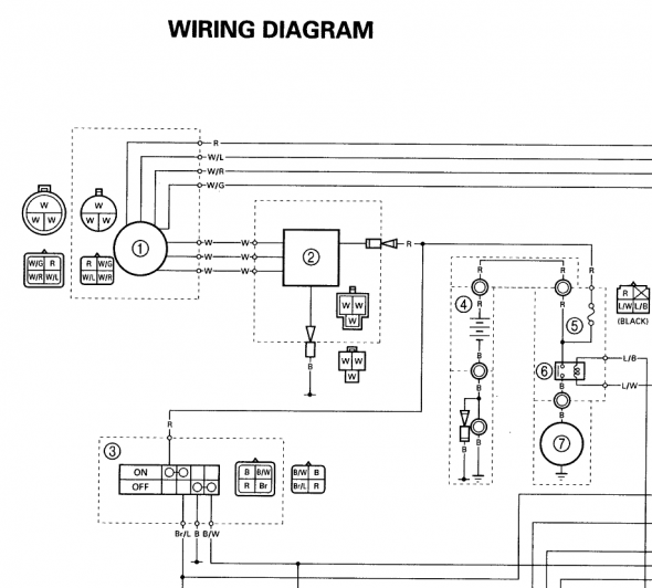 2001 Yamaha Grizzly 600 Wiring Diagram