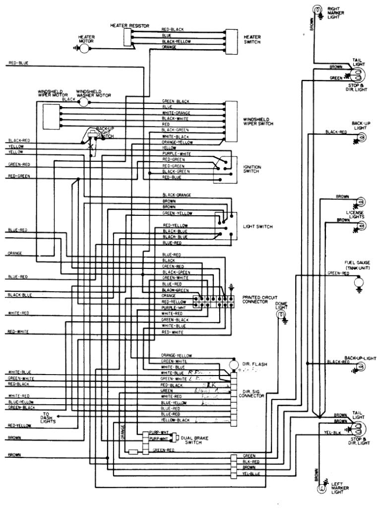 1974 Ford F100 Wiring Diagram
