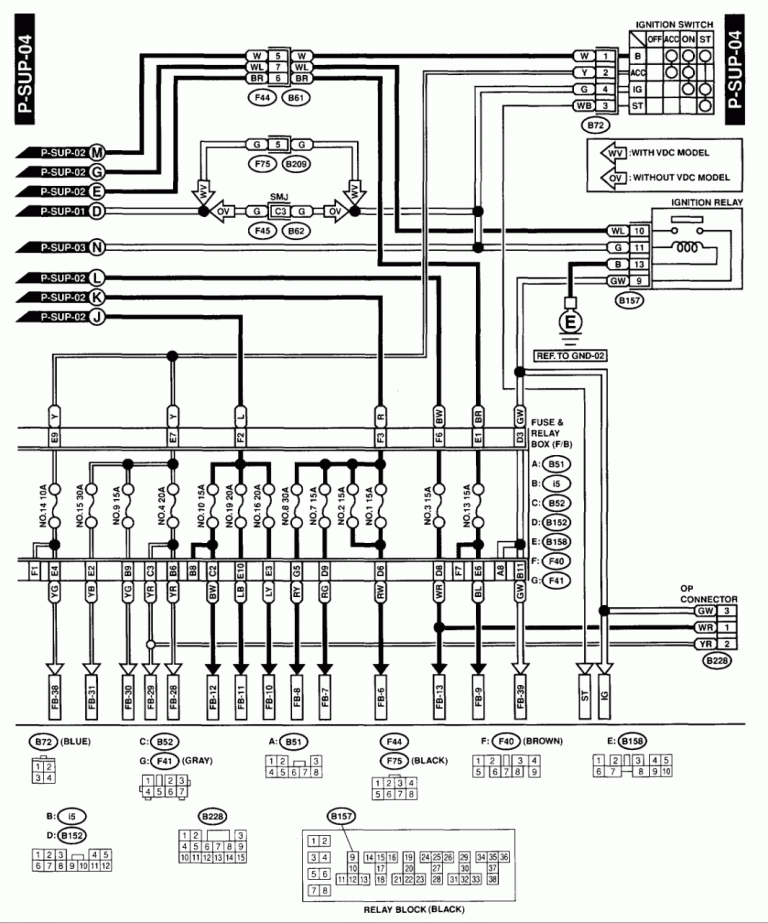 1994 Toyota Camry Stereo Wiring Diagram