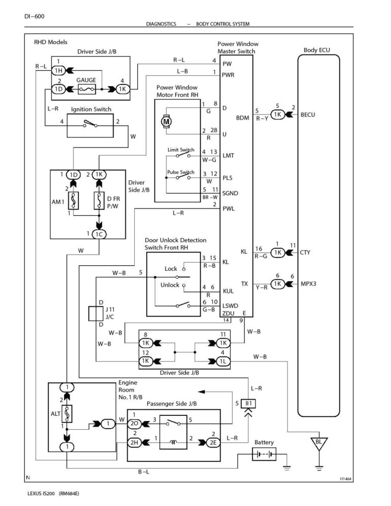 97 Lexus Es300 Radio Wiring Diagram