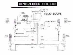 Car Central Lock Wiring Diagram
