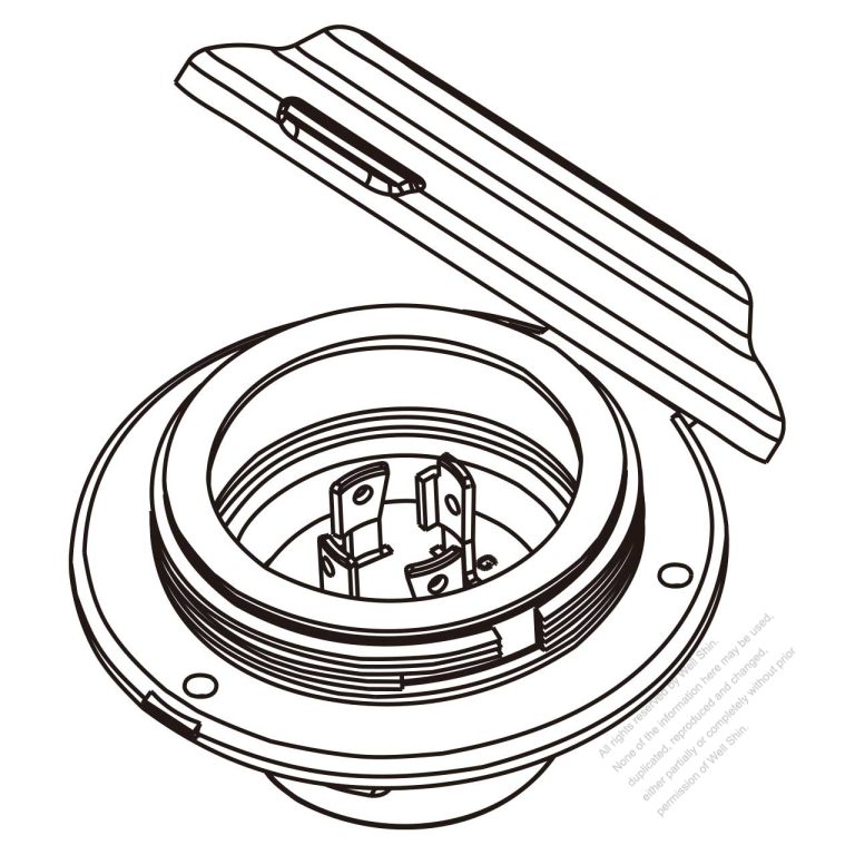 30A 125V Locking Plug Wiring Diagram