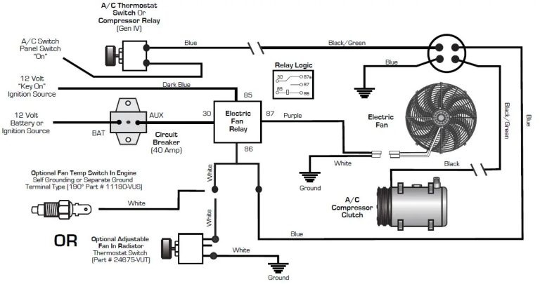 A C Compressor Wiring Diagram