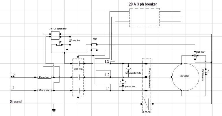 American Rotary Phase Converter Wiring Diagram
