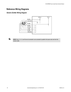 Reference wiring diagrams, Generic emitter wiring diagram Banner EZ