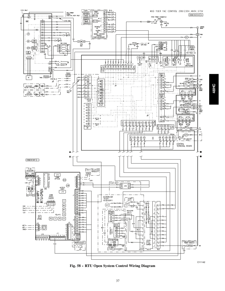 Carrier Fx4Dnf037 Wiring Diagram