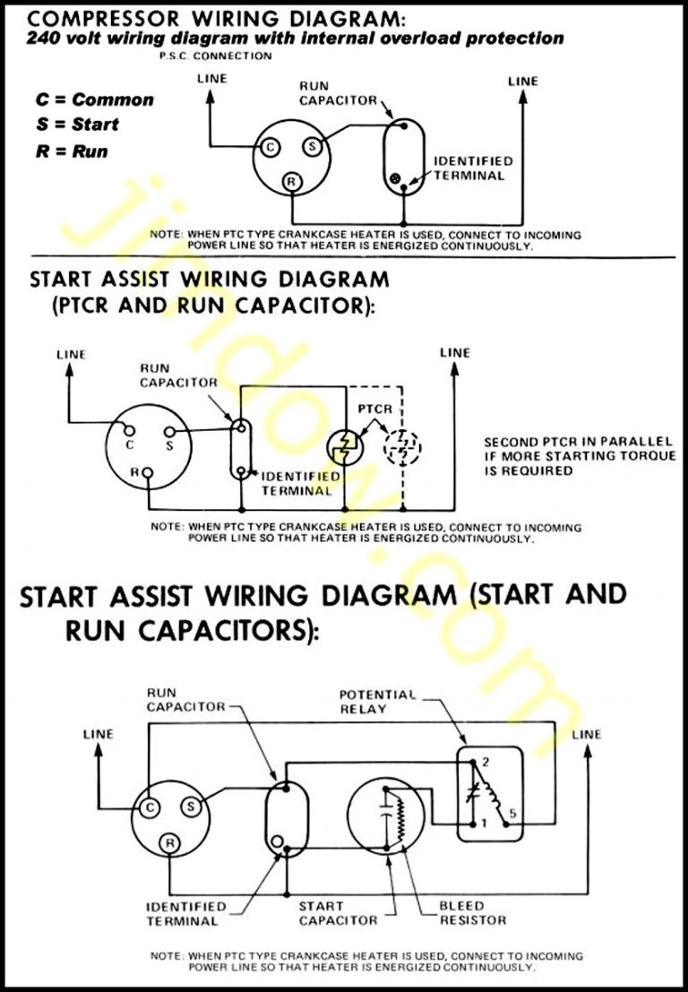 Copeland Scroll Compressor Wiring Diagram