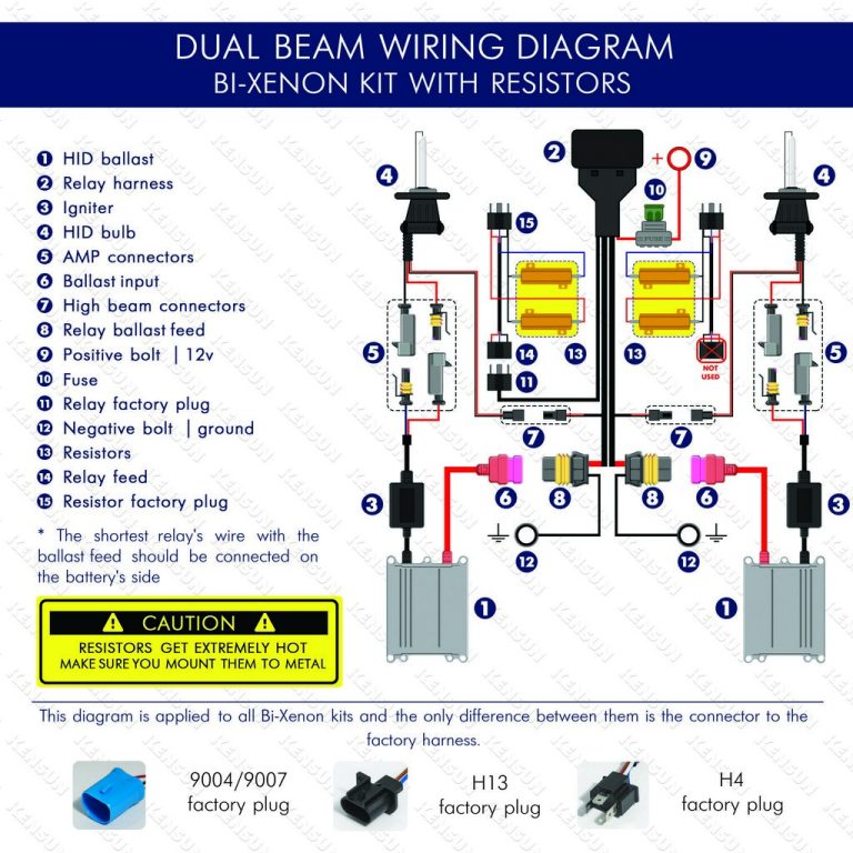 Bi Xenon Wiring Diagram