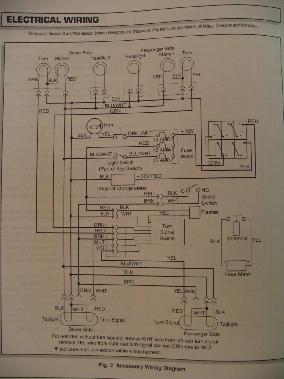 Wiring Diagram For 1994 Ez Go Golf Cart Wiring Diagram and Schematics
