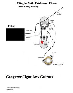 Single Pickup Bass Wiring Diagram Ecoced