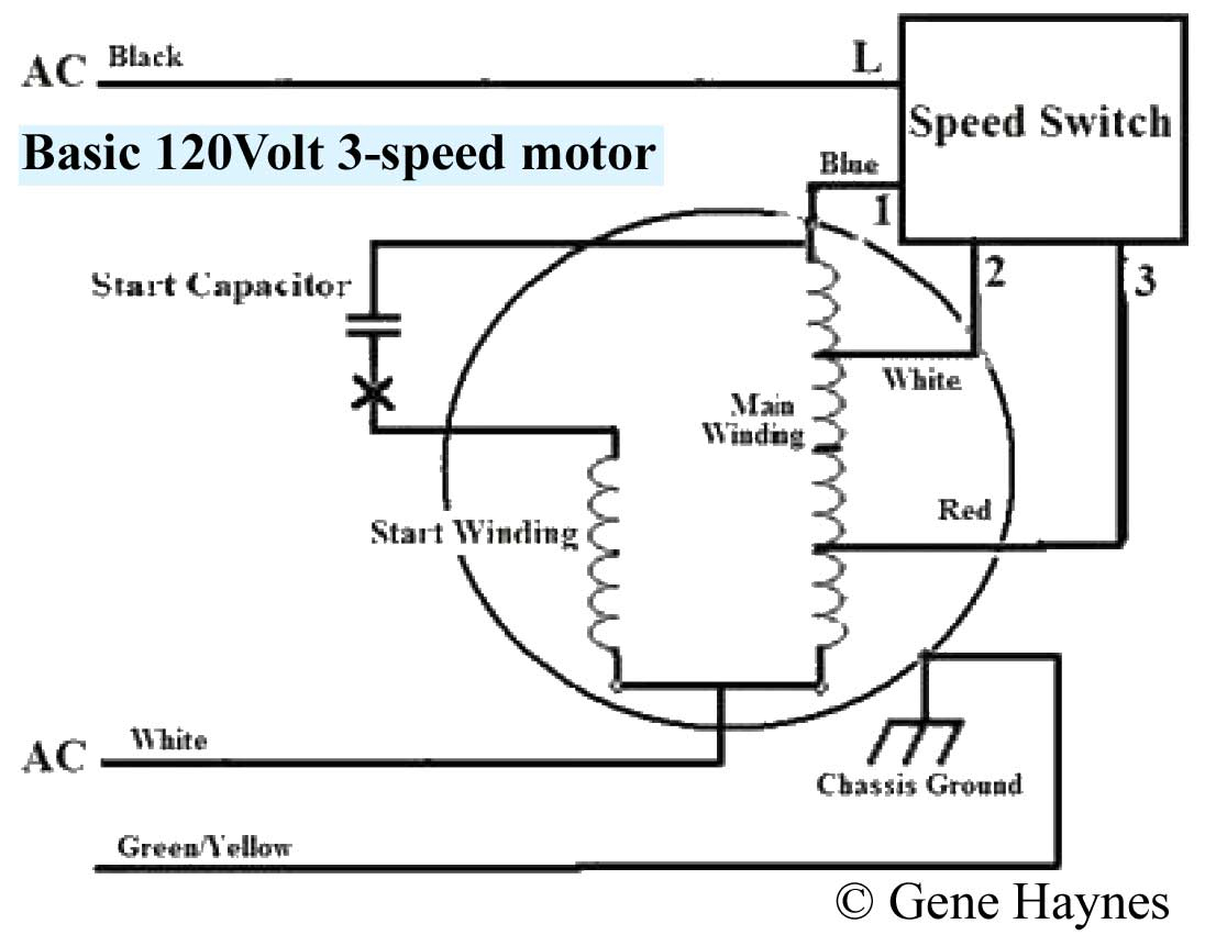 How To Wire 3Speed Fan Switch 3 Speed Fan Wiring Diagram Cadician