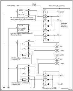 Door Lock Actuator Wiring Diagram / Universal Remote Keyless Power Door