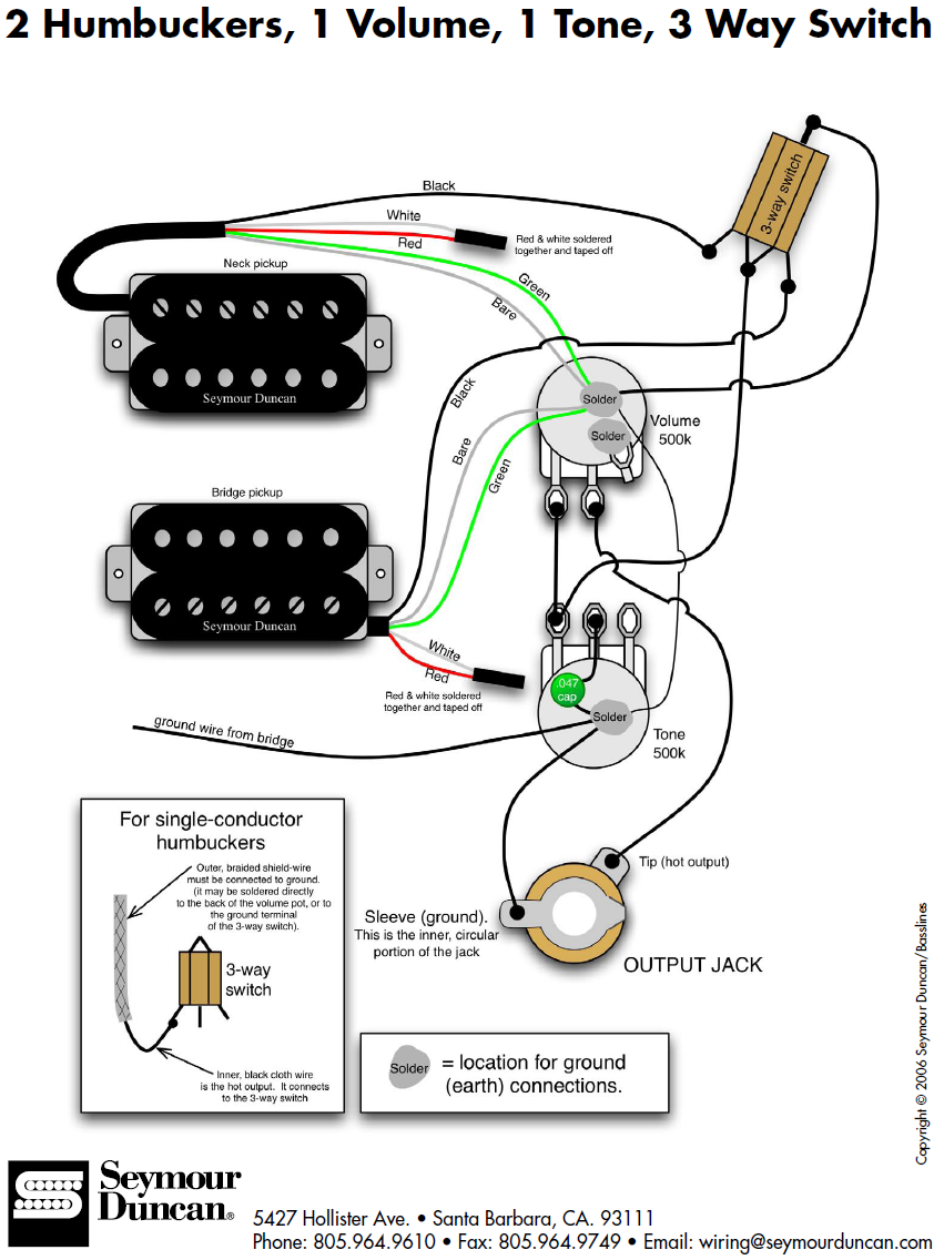 3 Way Pickup Selector Wiring Guitar Grounding Problem Page 2