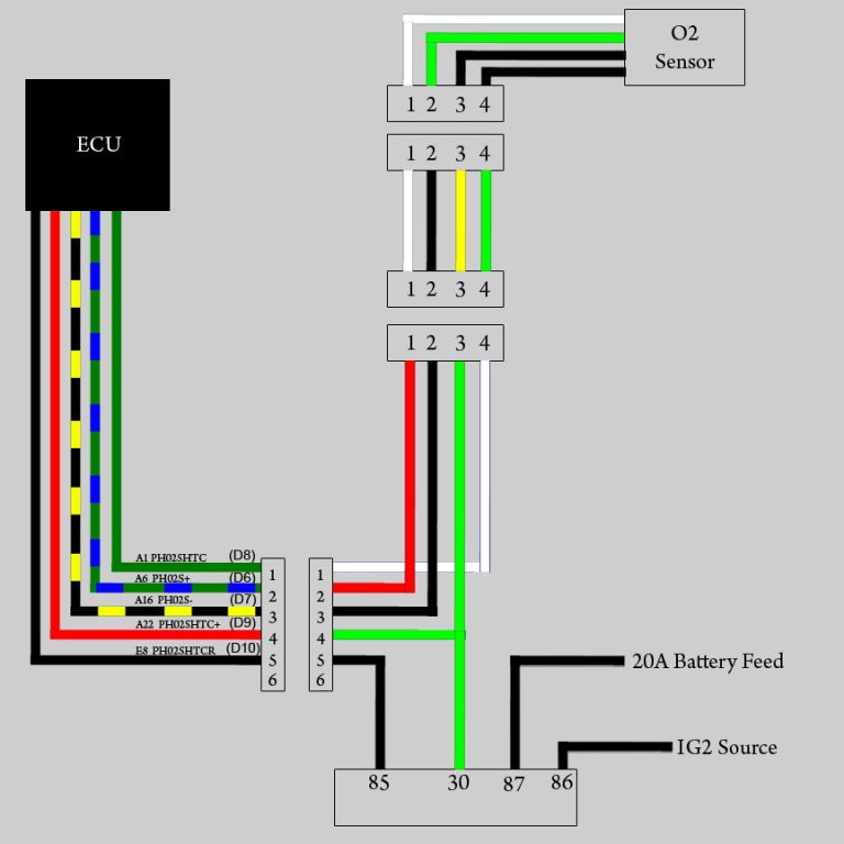 Aem Wideband Sensor Wiring Diagram