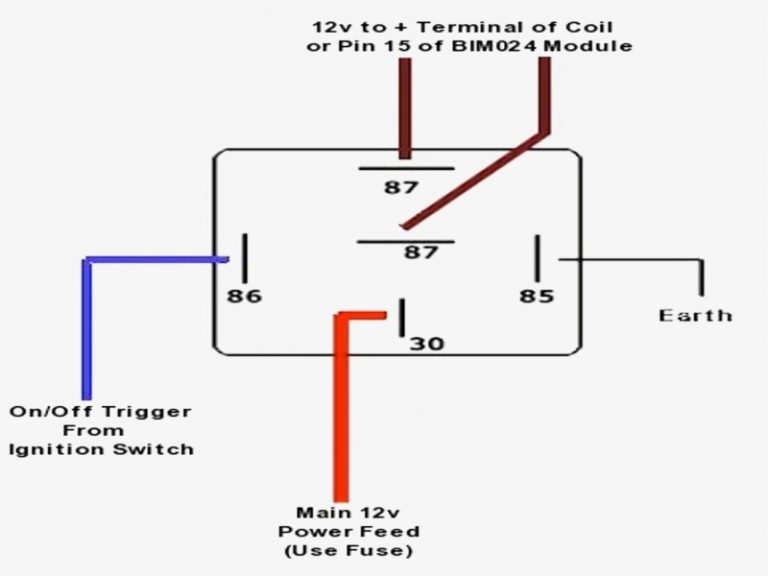 5 Pin Horn Switch Wiring Diagram