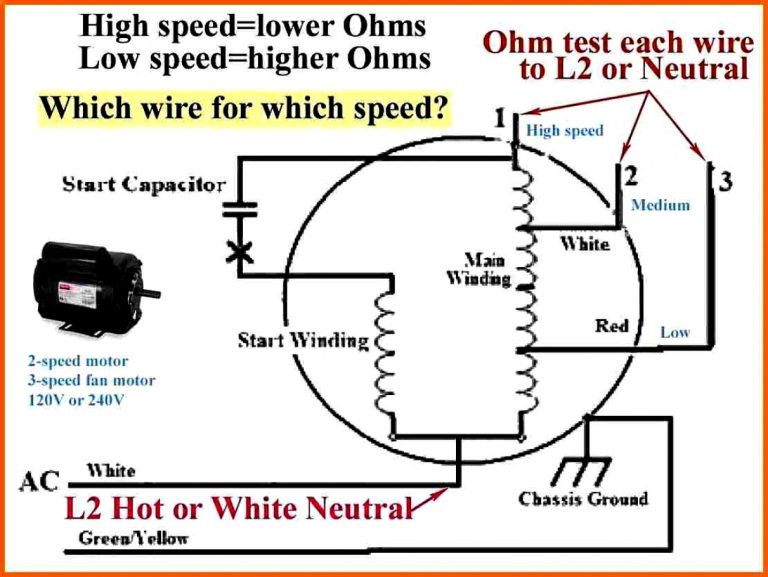 6 Wire Electric Motor Wiring Diagram