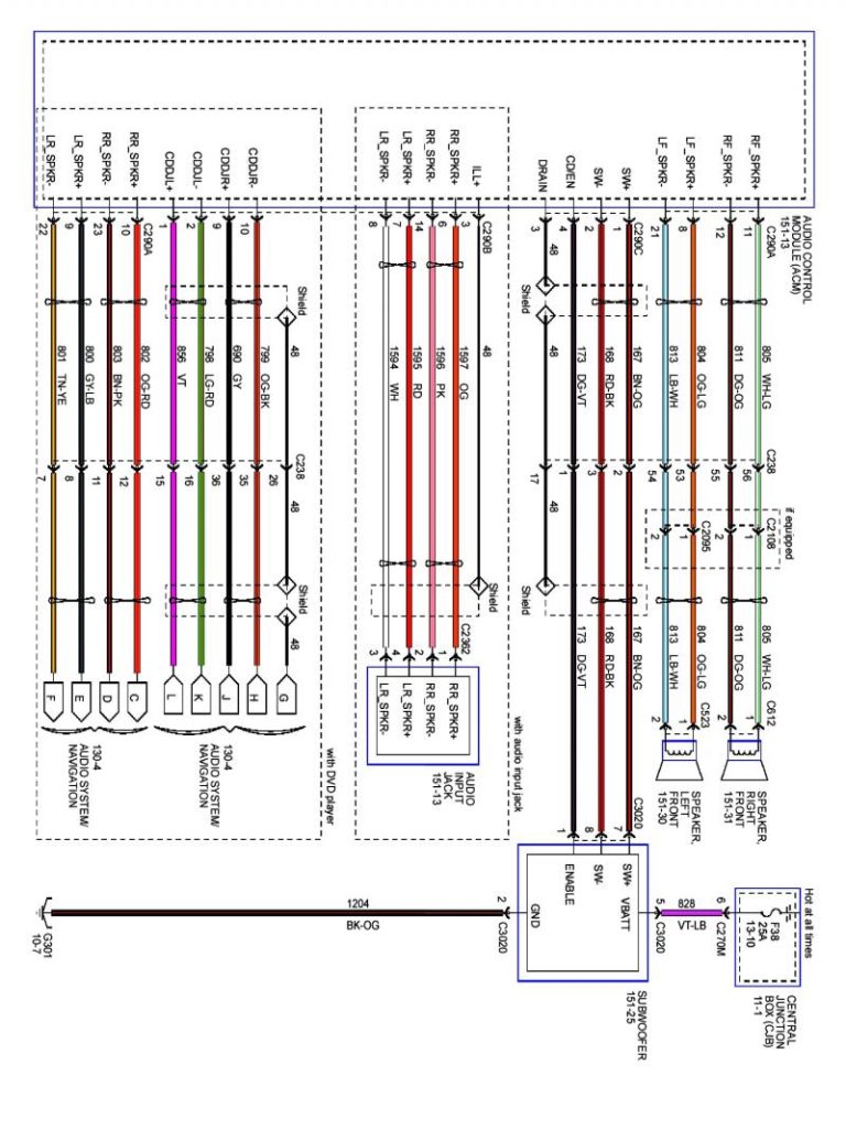 98 Lexus Es300 Radio Wiring Diagram